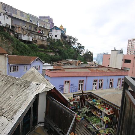 La Casa Del Puerto, Hostal Cultural, Cerro Alegre Valparaíso Dış mekan fotoğraf