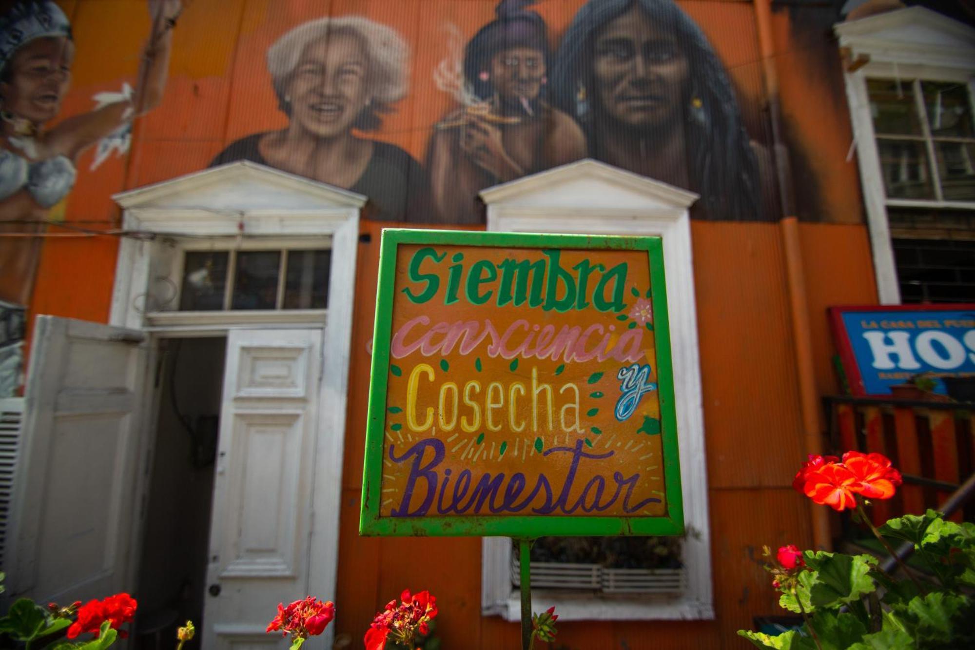 La Casa Del Puerto, Hostal Cultural, Cerro Alegre Valparaíso Dış mekan fotoğraf