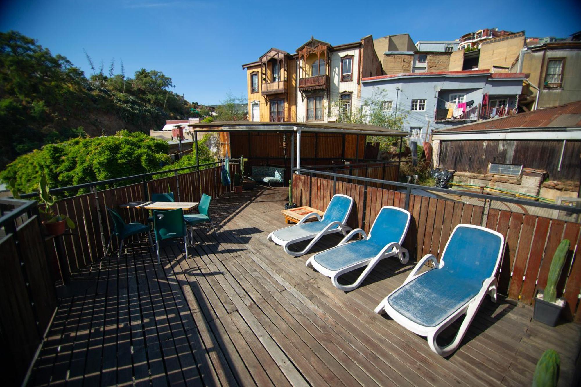 La Casa Del Puerto, Hostal Cultural, Cerro Alegre Valparaíso Dış mekan fotoğraf