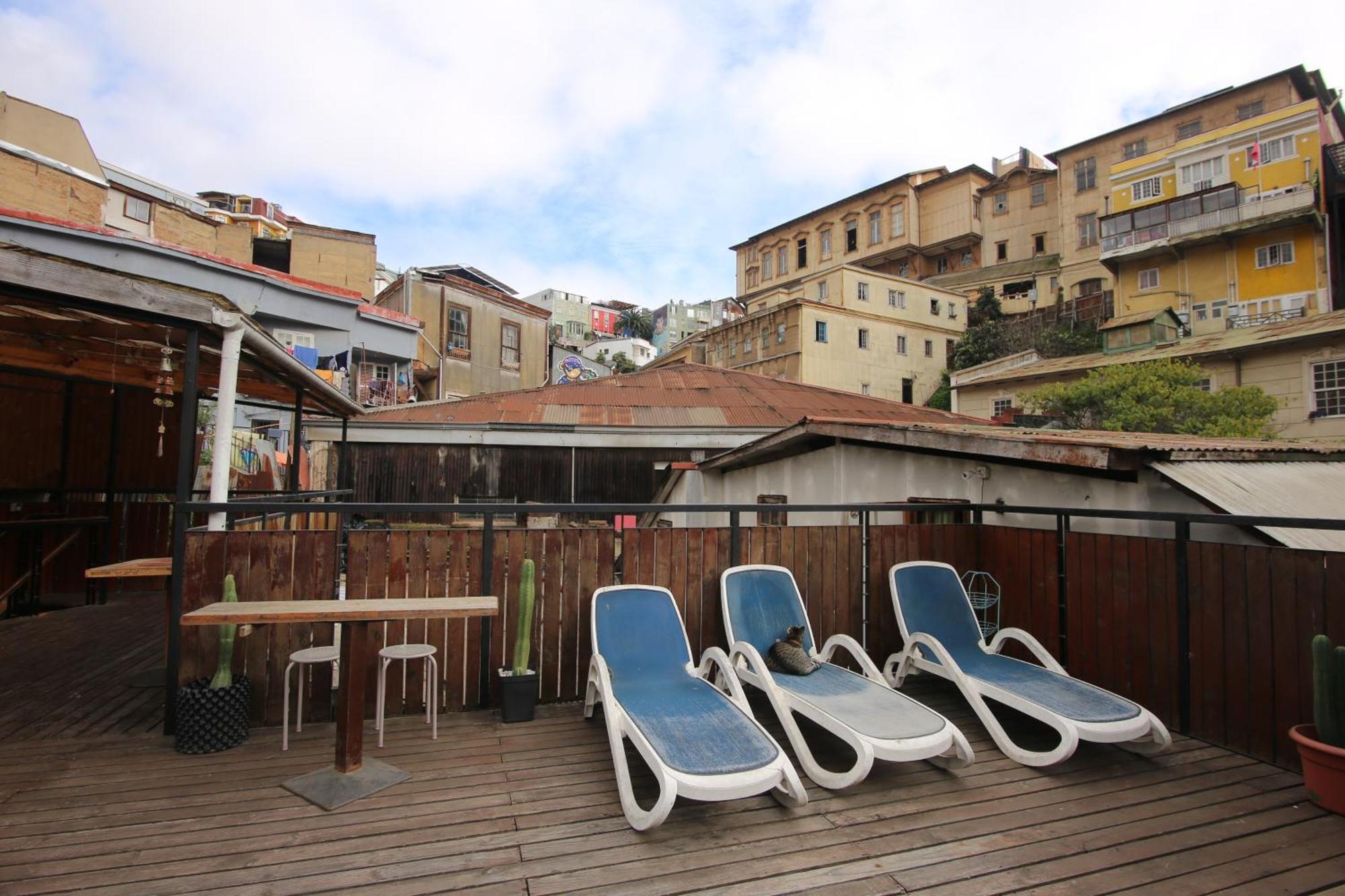 La Casa Del Puerto, Hostal Cultural, Cerro Alegre Valparaíso Dış mekan fotoğraf
