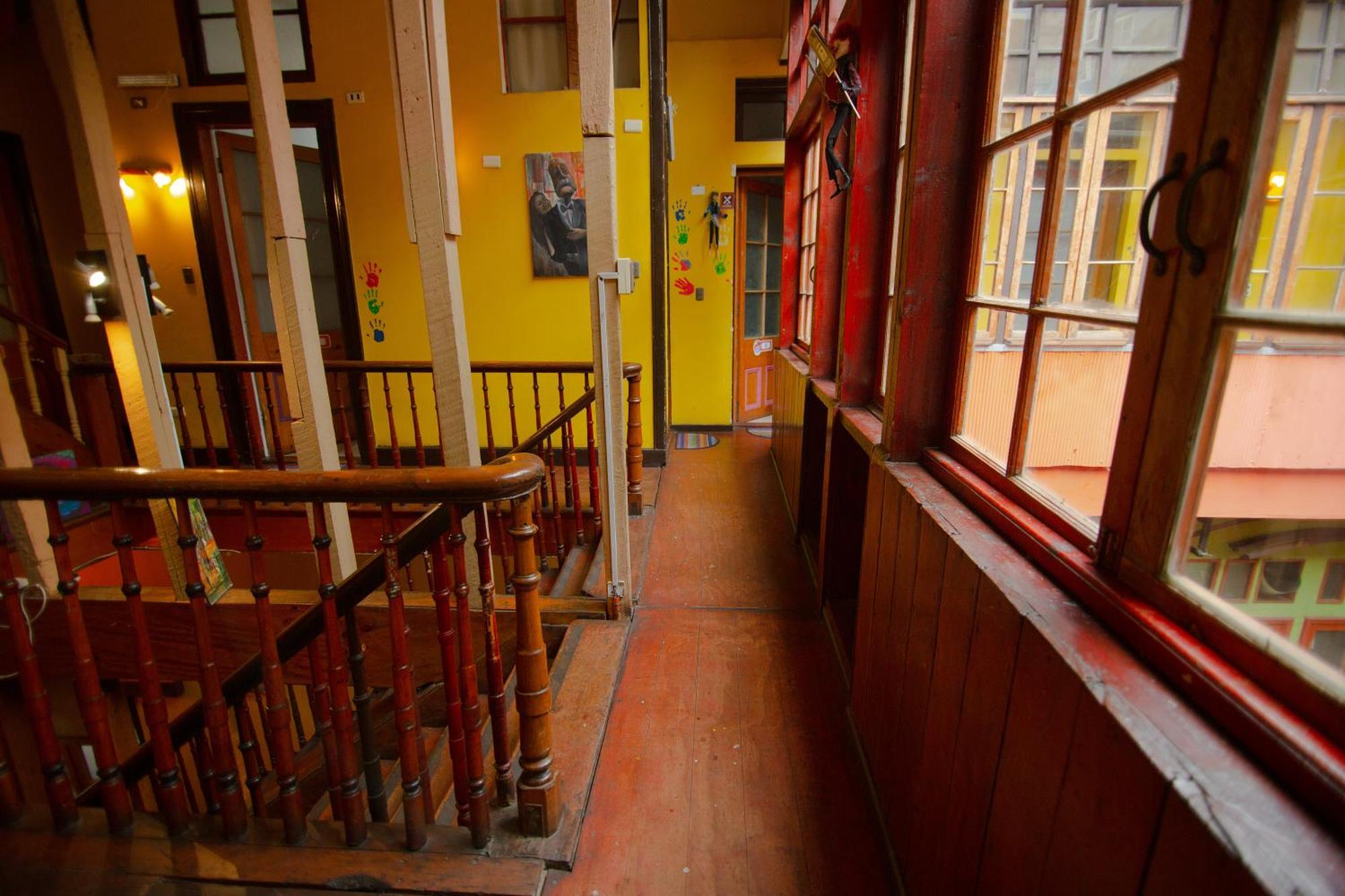 La Casa Del Puerto, Hostal Cultural, Cerro Alegre Valparaíso Dış mekan fotoğraf