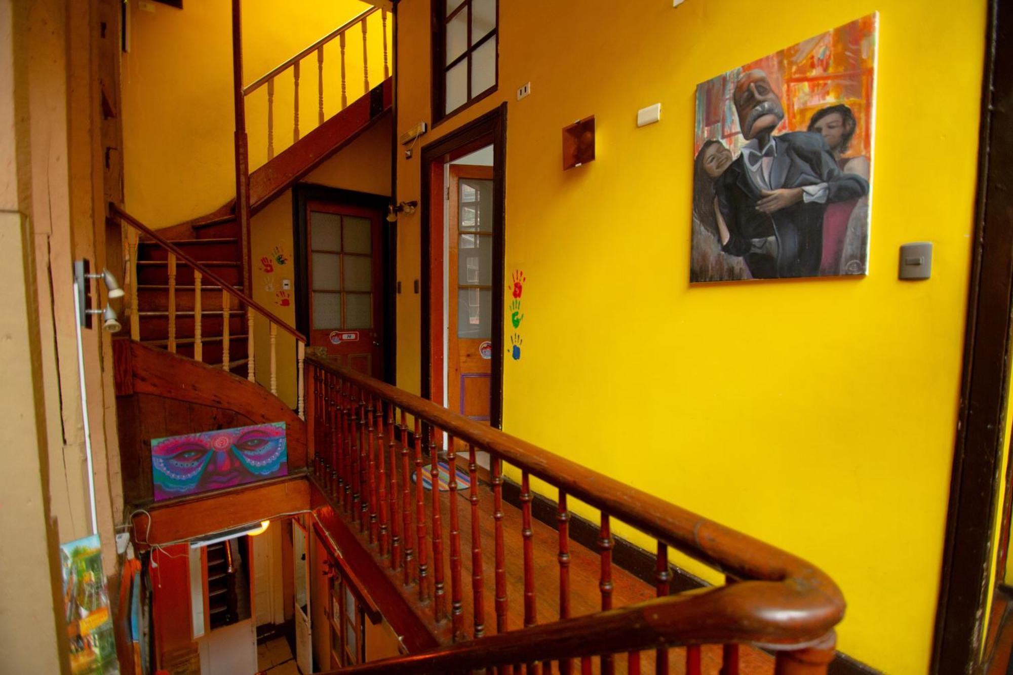 La Casa Del Puerto, Hostal Cultural, Cerro Alegre Valparaíso Dış mekan fotoğraf